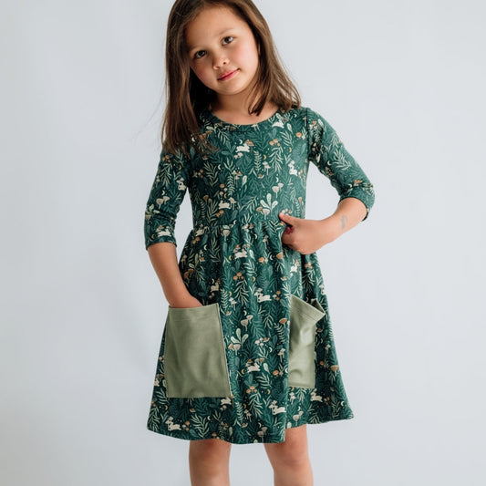 Baby/Kids' Bamboo Clementine Dress