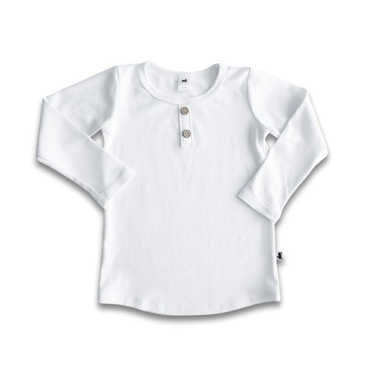 Youth Bamboo Henley Long-Sleeve Shirt