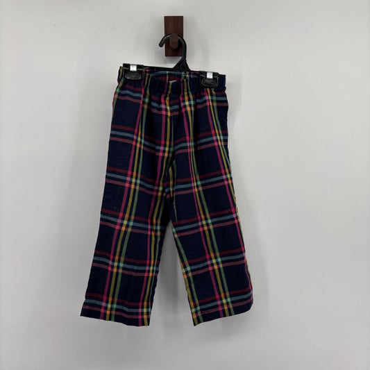 Plaid button up Pajama Set