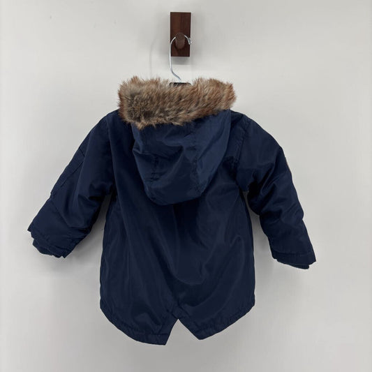 *LR* zipper w/ fur hood