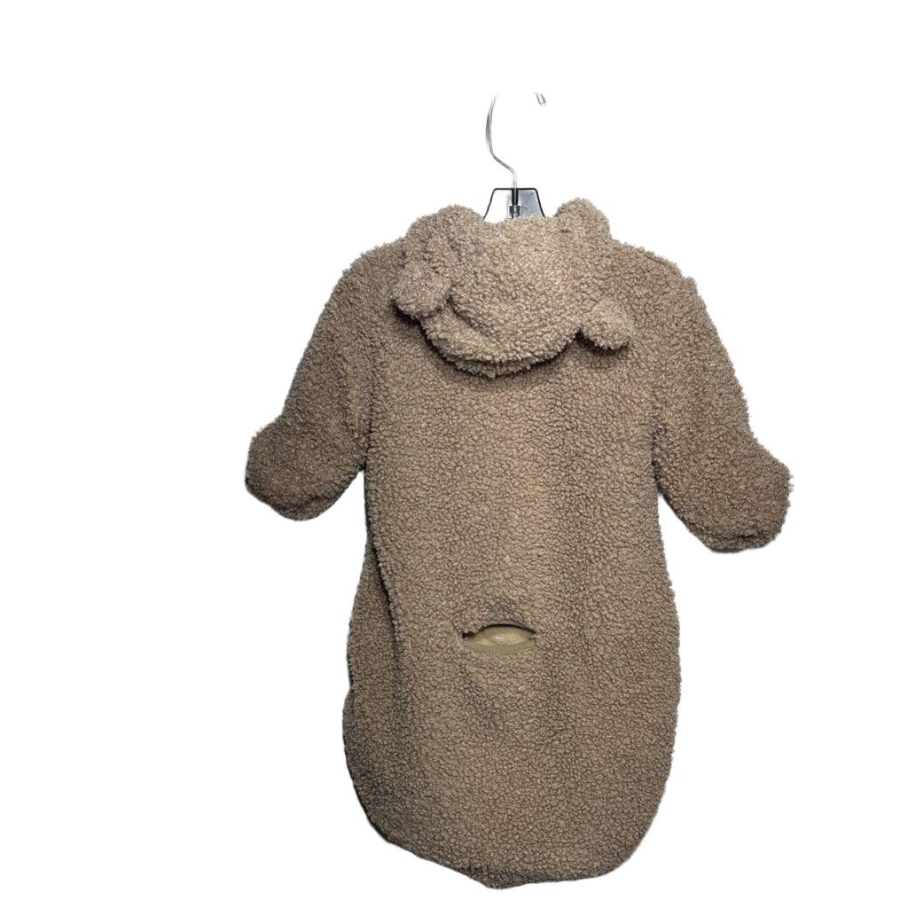 *LD* Teddy Bunting w/ Holes to Use In Car Seat