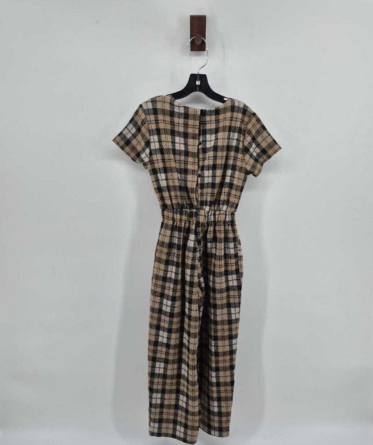 Plaid jumpsuit