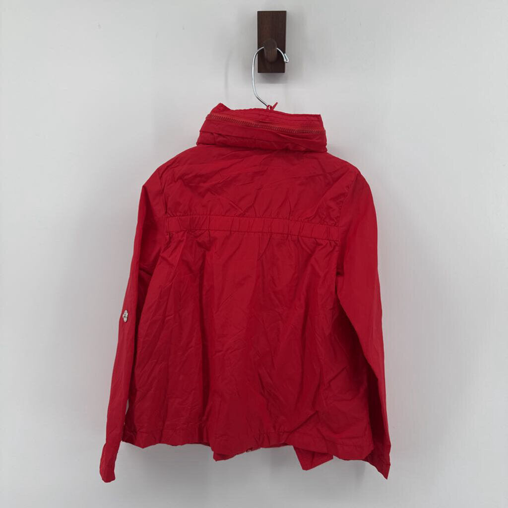 Zip away hood jacket