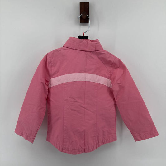 Zip up jacket with hidden hood