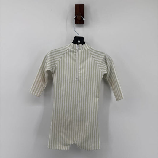 striped long sleeve onesie