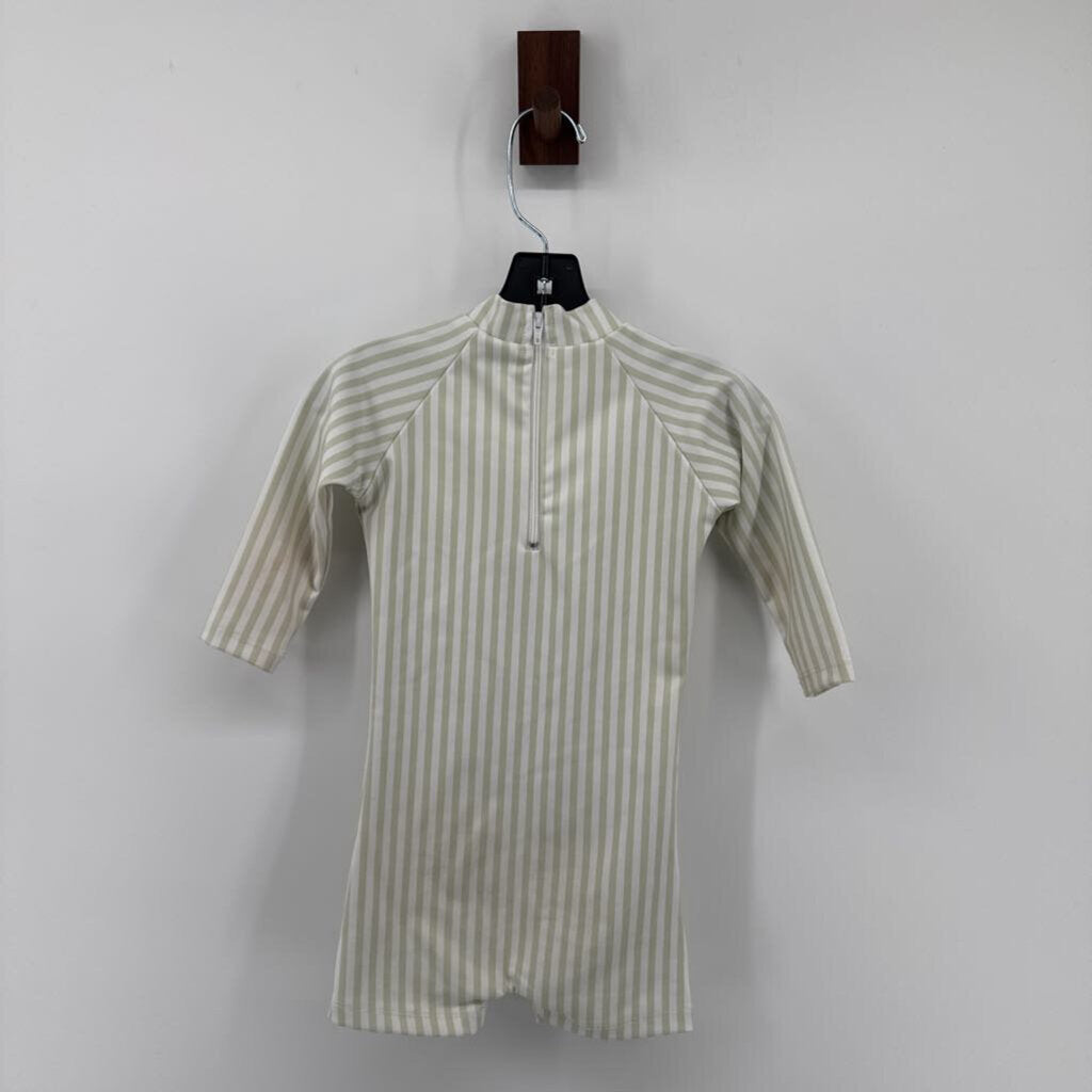 striped long sleeve onesie