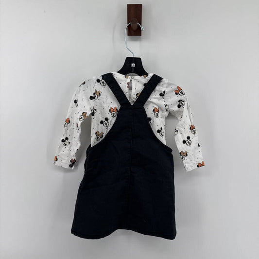 Minnie Mouse Overall Dress&Long Sleeve