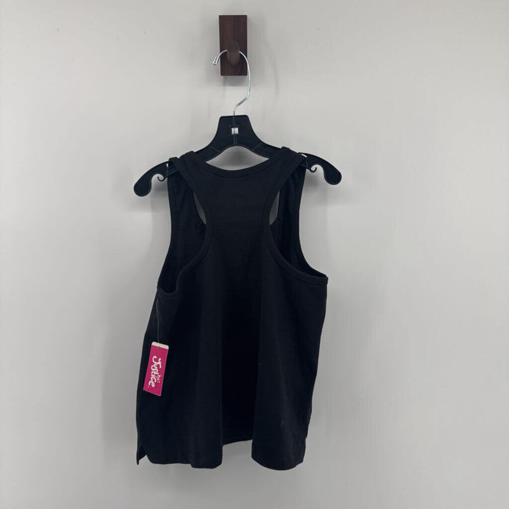 Tags on, tank top