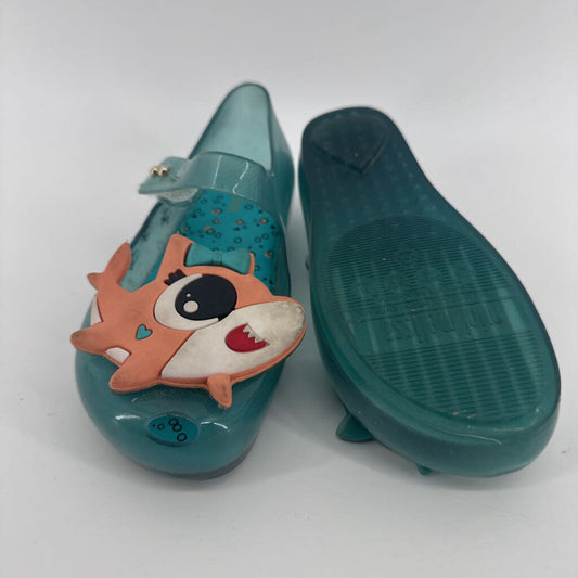 Shark couple, jelly shoes