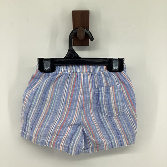 Linen blend shorts