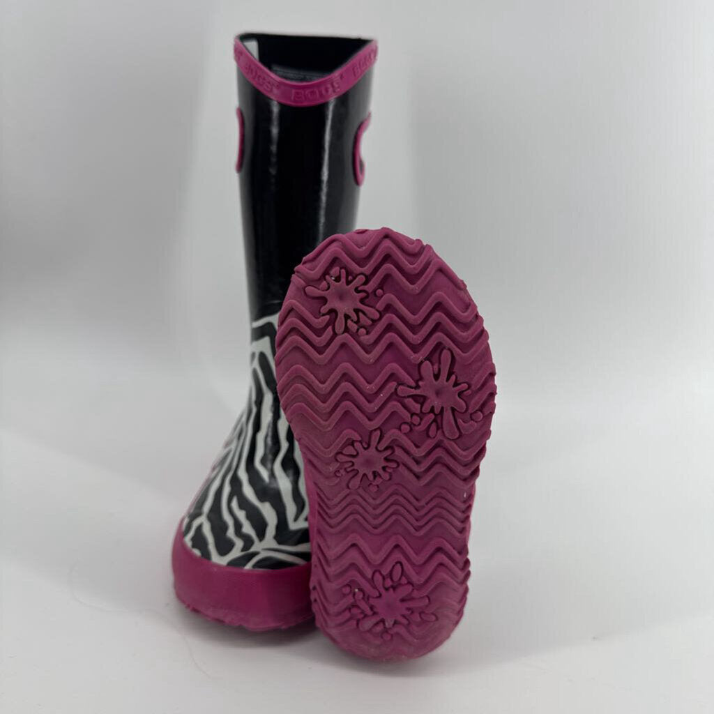 Zebra Print Wellies