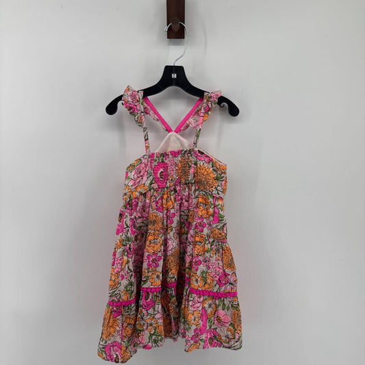 Pink and Orange Flowers With Sun Hat