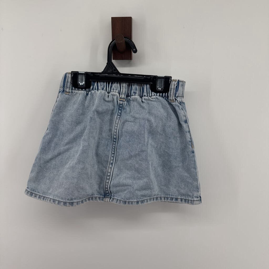 Denim Button Down Skirt. Mickey&Minnie