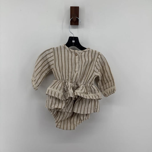 Striped, frills bottom