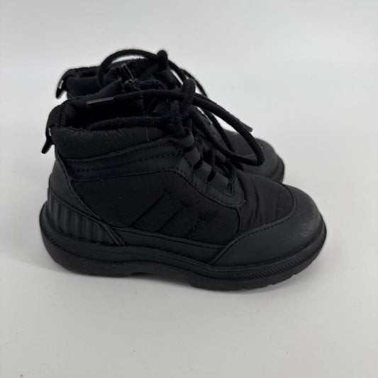 lace up canvas boot