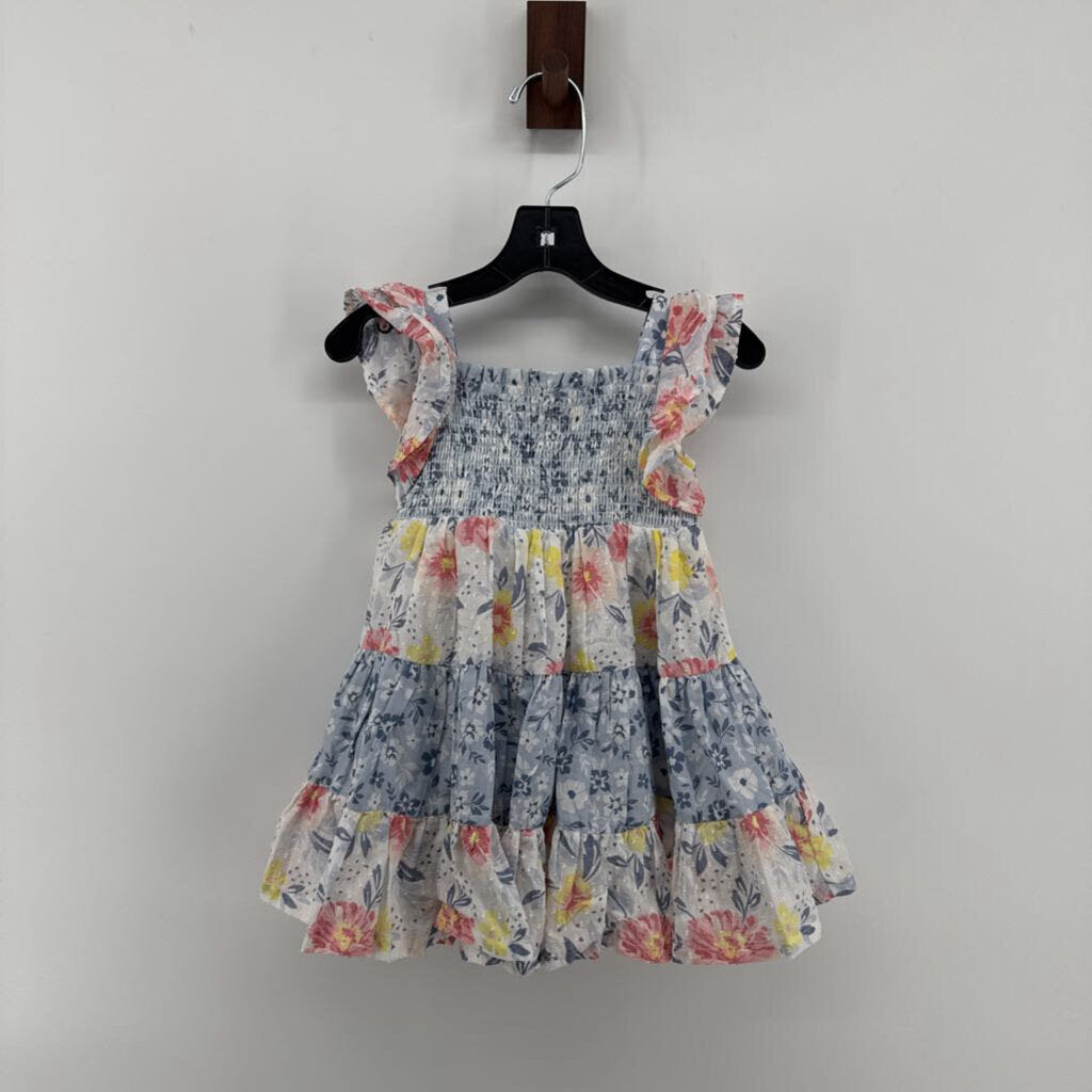 Floral tiered dress