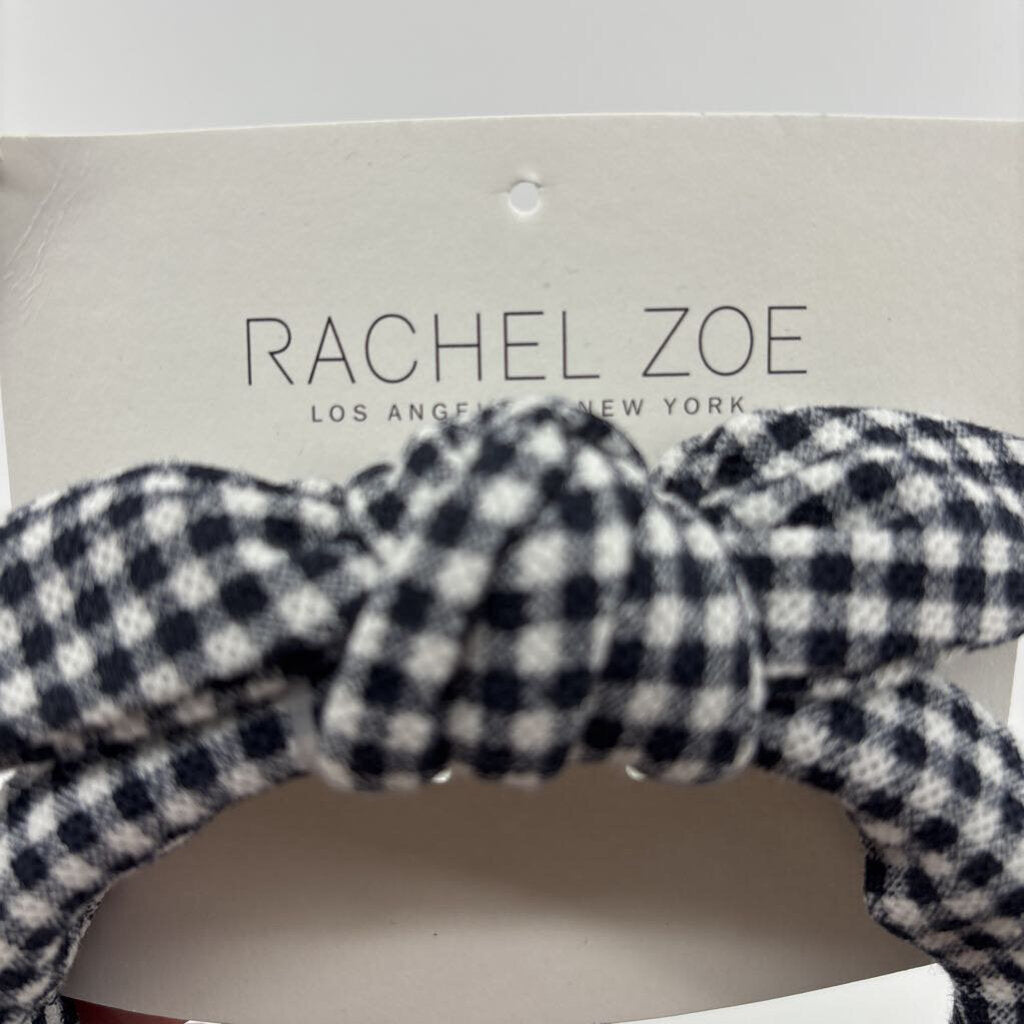 Headband with Bow. Checkered
