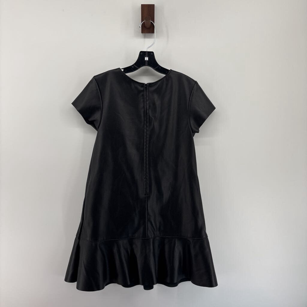 Faux leather, short sleeve
