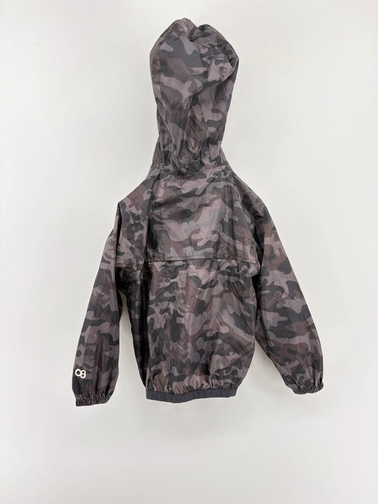 Camo raincoat