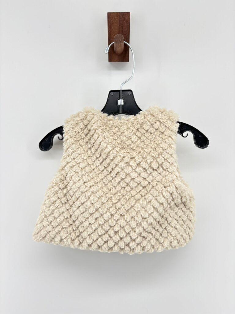 Faux fur vest