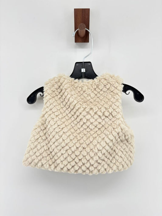 Faux fur vest