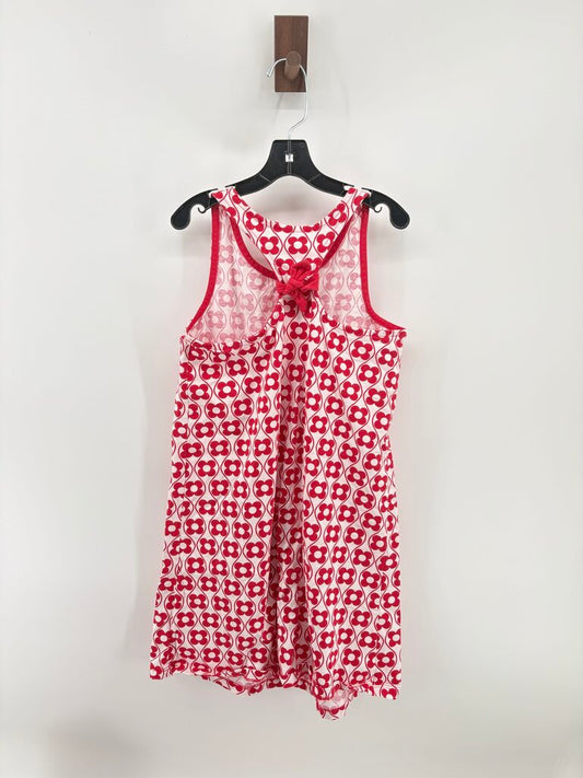 sleeveless floral dress