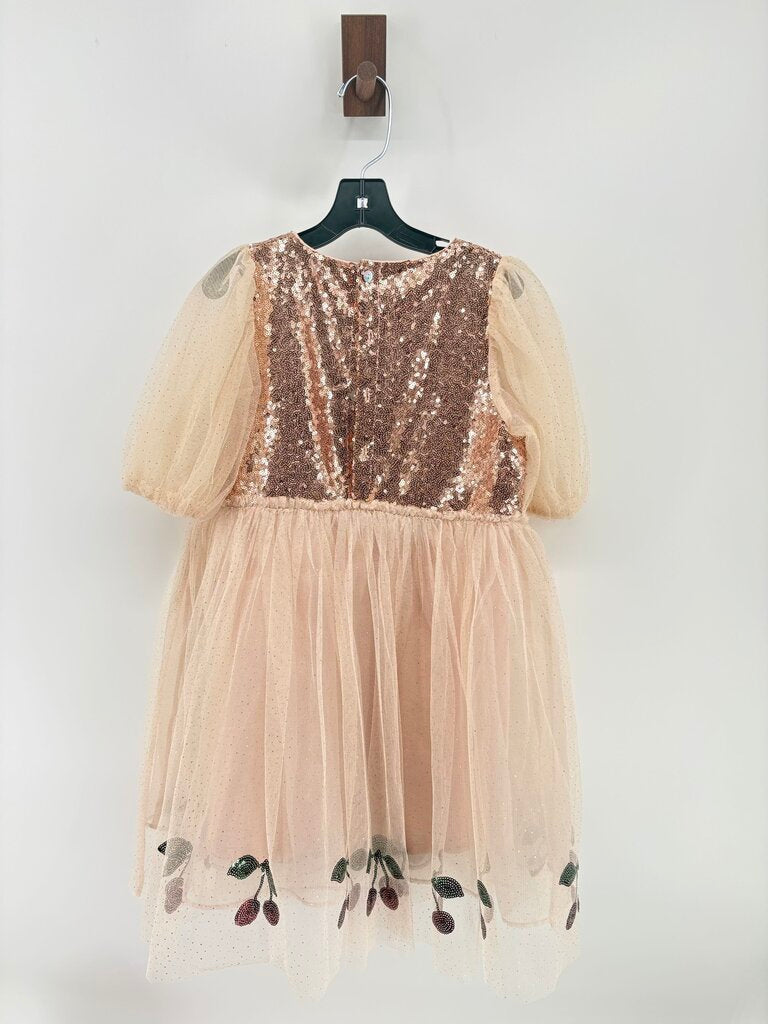 Sequins, tulle skirt