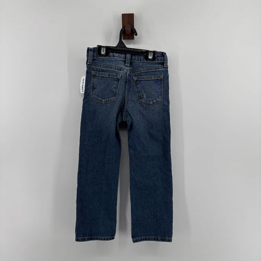 Tags on, denim