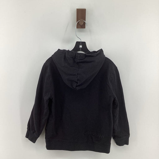 Blue/black logo hoodie