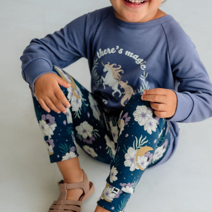 Baby/Kids' Graphic Bamboo Raglan Sleeve Pullover