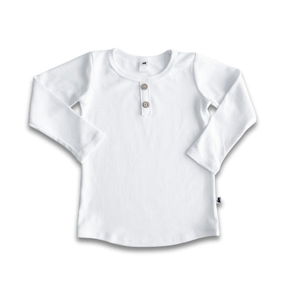 Kids' Bamboo Henley Long-Sleeve Shirt