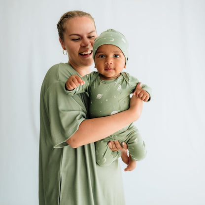 Bamboo Baby Capsule Gift Box - Outer Space & Sage