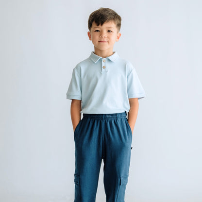 Kids' Bamboo Polo Shirt