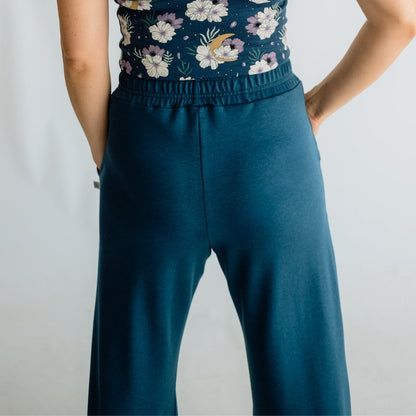 Ladies Bamboo Wide Leg Pants