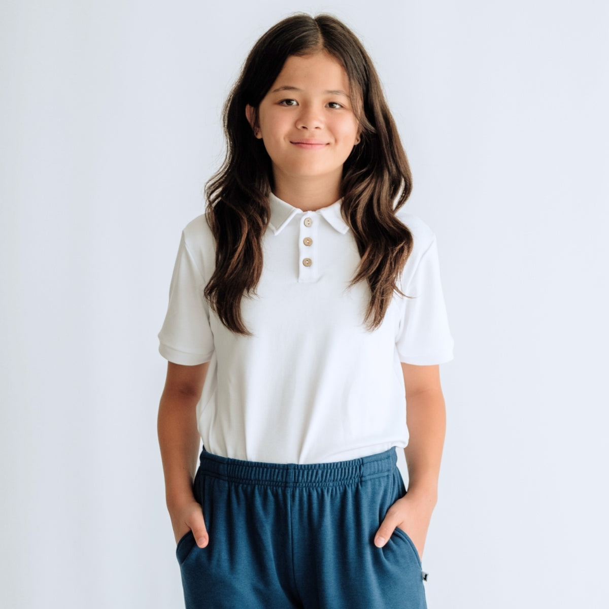 Kids' Bamboo Polo Shirt