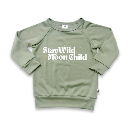 Baby/Kids' Graphic Bamboo Raglan Sleeve Pullover