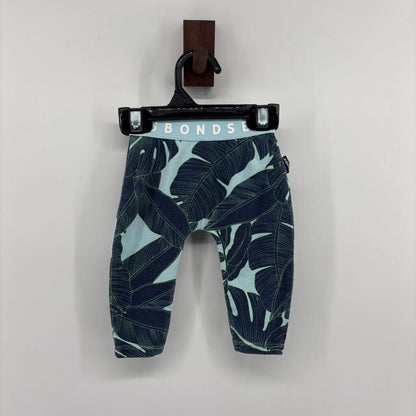 palm leaf baby blue band