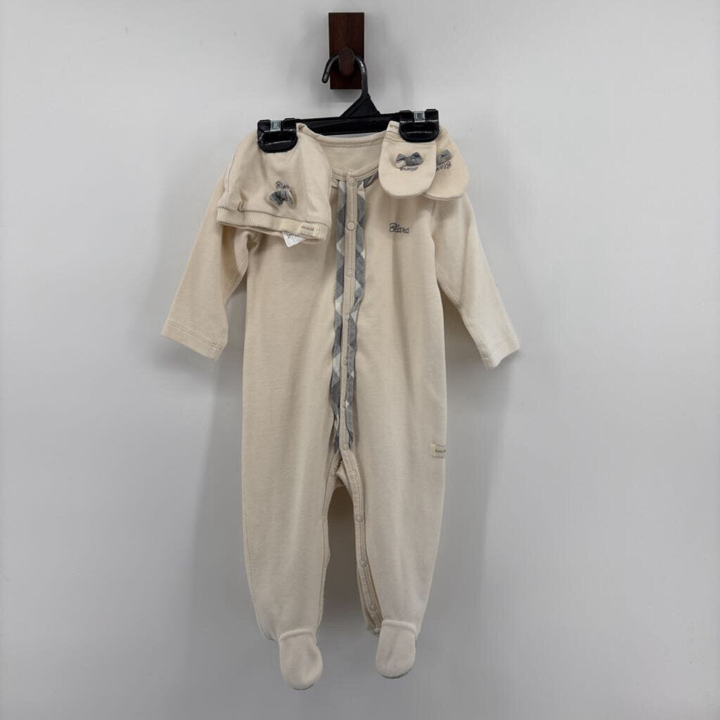 Sleeper with Mittens and Hat