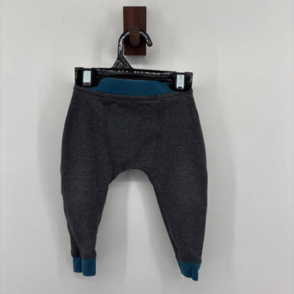 blue elastic waist&Ankles