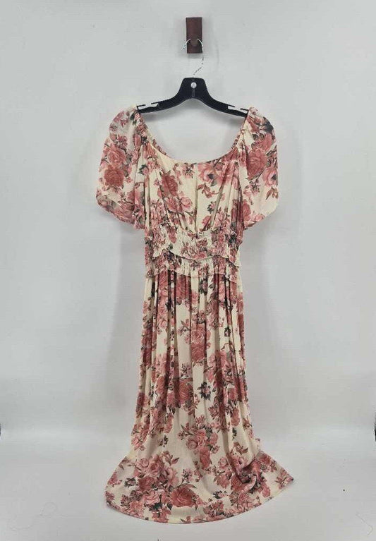 Floral maxi dress (MED)
