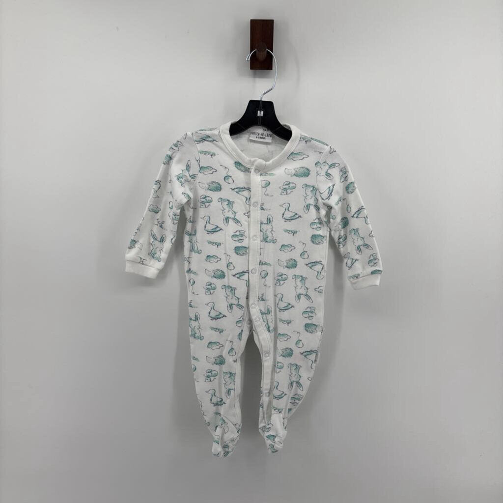 BUNNIES/BALLOONS SLEEPER, HAT,BIB& ONESIE