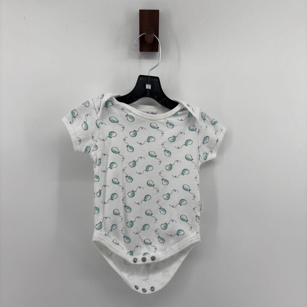 BUNNIES/BALLOONS SLEEPER, HAT,BIB& ONESIE
