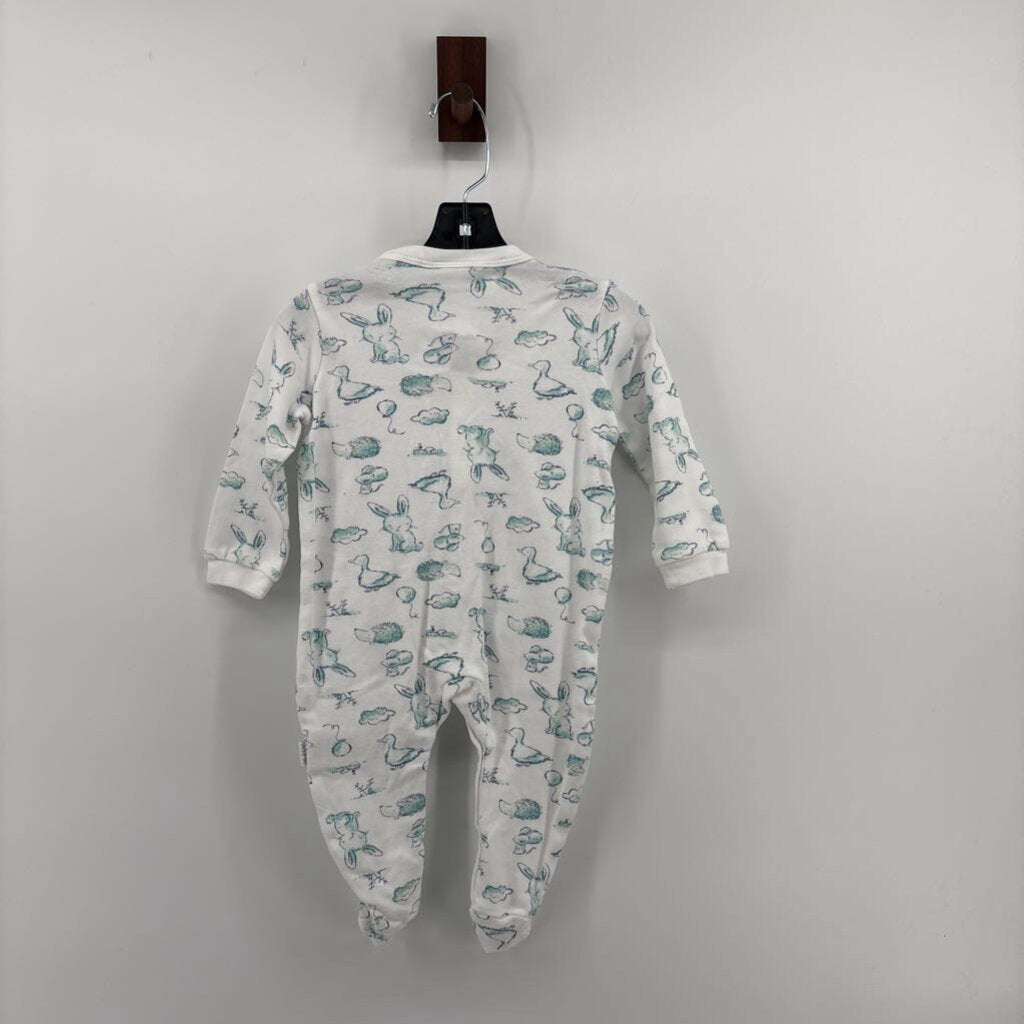 BUNNIES/BALLOONS SLEEPER, HAT,BIB& ONESIE