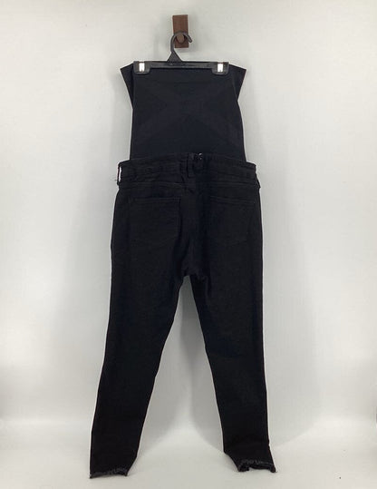 distressed cropped denim (MED)