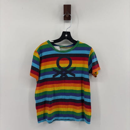 Rainbow Stripes With Black Logo