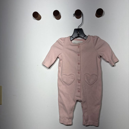 Ribbed, Pocket hearts rompers