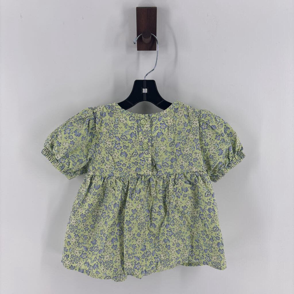 Puff Sleeve Floral Top