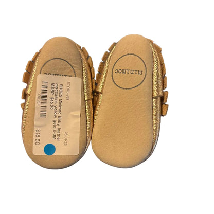 Baby leather moccasins