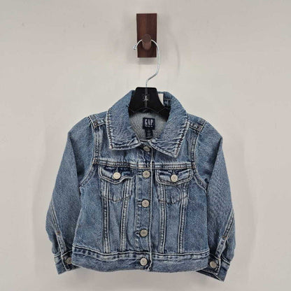 distressed denim jacket