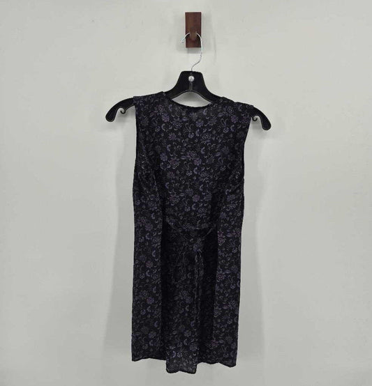 Sleeveless top with waist tie (XS)